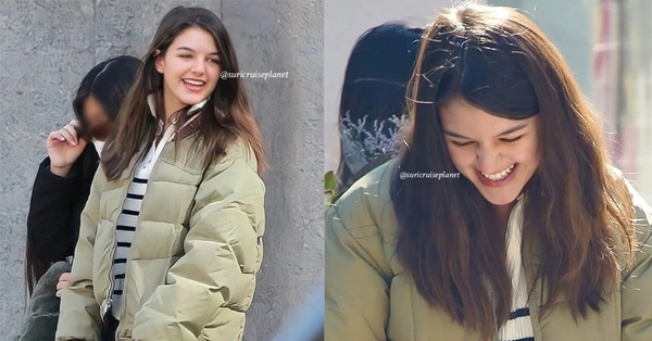 Suri Cruise’s appearance at the age of 15 caused a fever when she appeared on the street full of radiance