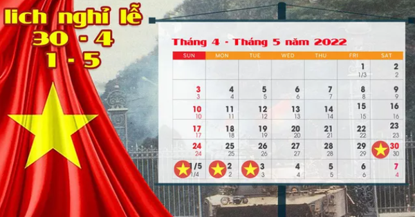 The death anniversary of Hung Kings, April 30 and May 1 coincide with a holiday, how many days do employees have in total?