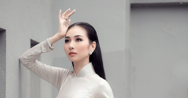 “Ao Dai beauty” Bui Nu Kieu Vy shows off her radiant beauty after 6 years of Miss Vietnam