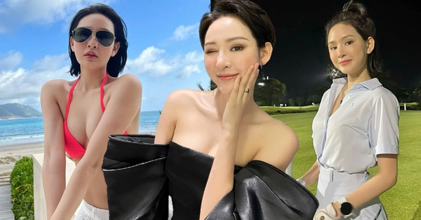 From a dumb-faced doll to a “golf sister”, every time she dresses up, she shows off her beautiful bust