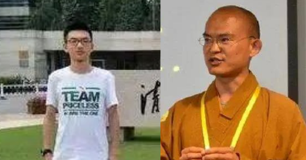 Being a genius doctor, the male student suddenly asked to become a monk, and it was only after more than 10 years that he was surprised