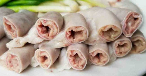 Groups of people should not eat pig intestines lest they bring disaster