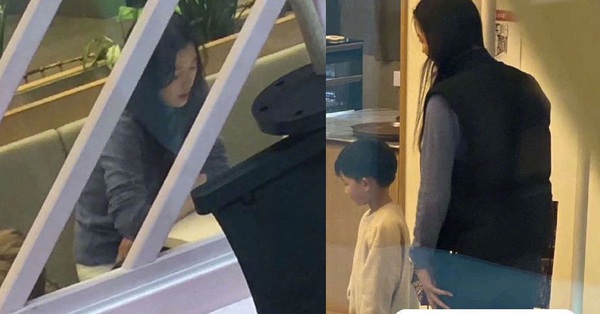 “Mother Chanh” Jeon Ji Hyun alone took her son to go out, the child’s appearance occupied the “spotlight”