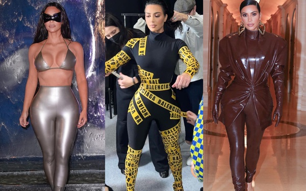 How does Kim Kardashian “pick flowers” when wearing these clothes?
