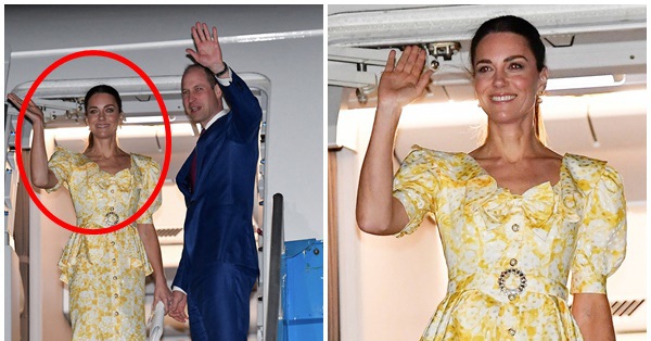 At the end of the tour, Princess Kate had a controversial appearance, William made an unusual statement