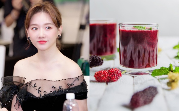 Hari Won prevents aging by eating mulberries