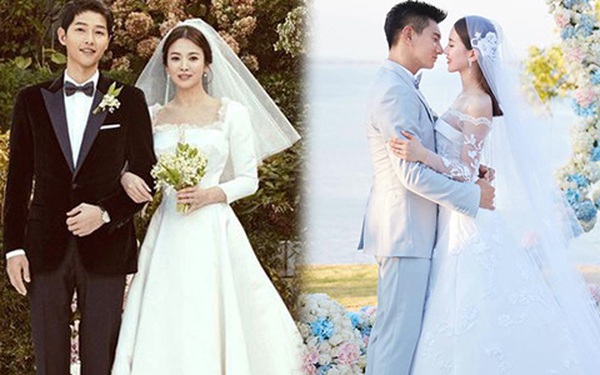 Wedding dress race of Asian A-list beauties: