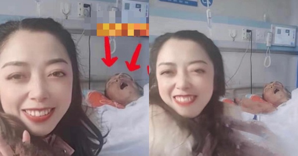 The woman was severely criticized for the live stream of ridiculous jokes when her husband was bedridden