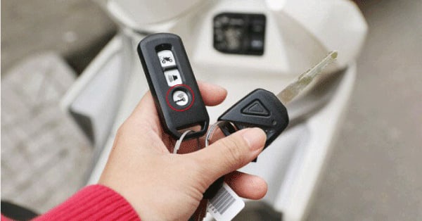 Features of smartkey on motorbikes