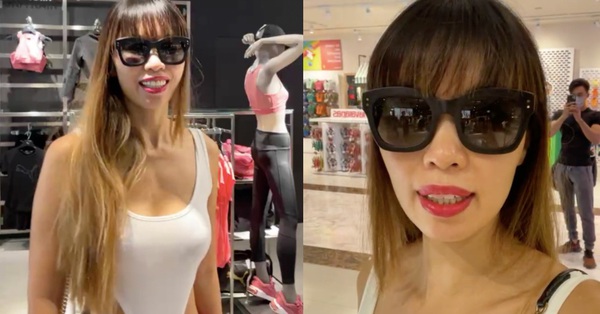 Accused of messing with Dior Hanoi store and this is Ha Anh’s response, taking students to try on clothes in Puma