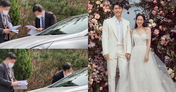 Hyun Bin – Son Ye Jin wedding right now: 30 reporters lined up