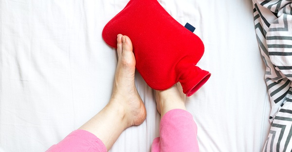 Cold feet when sleeping, warning of disease