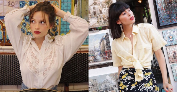 4 types of French girls’ standard shirt, just wear it and look luxurious