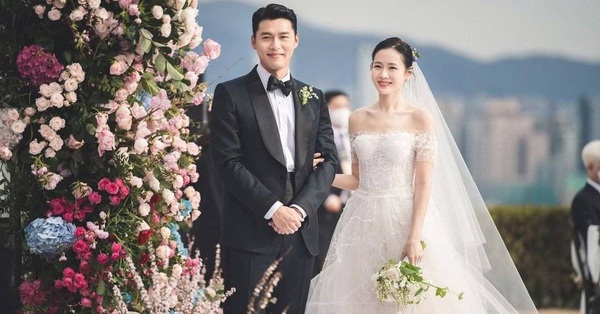 Hyun Bin – Son Ye Jin’s super “visual” wedding photo was officially released, the bride’s beauty