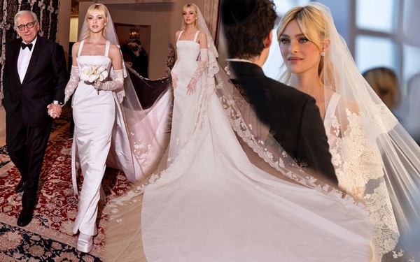 Fainted at the wedding dress of the billionaire Beckham’s daughter-in-law