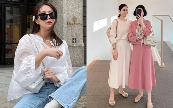 3 ways to dress up as lazy as a Korean girl, stylish and flattering