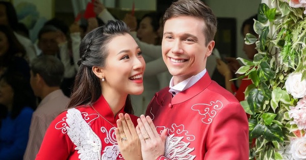 Hoang Oanh had a change in relation to her husband after the divorce announcement