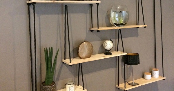 Beautiful little wall shelf for decorative objects