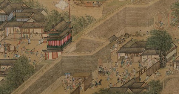 Amazing detail in ancient Song Dynasty painting