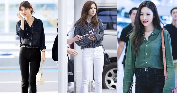 Wearing a beautiful shirt is not inferior to Korean stars with 13 simple ways to mix