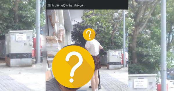 The teacher took a sneak photo of the female student and posted it online with a rude caption in Hanoi