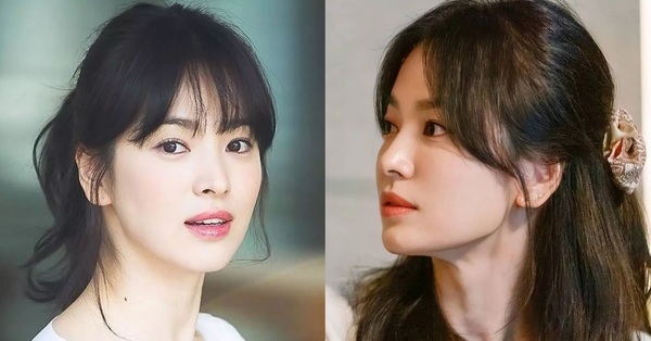 Song Hye Kyo’s 4 very young and pretty bangs