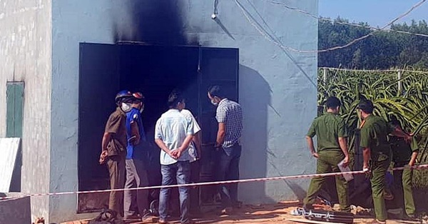 Single woman dies in house on fire in Binh Thuan