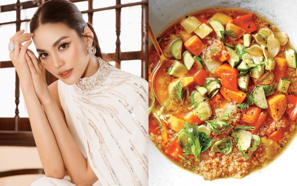 Quinoa seeds lose weight, increase collagen that Ha Tang, Lan Khue… all love