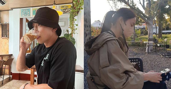 Kim Tae Hee and her husband “escape children” to drink Vietnamese coffee