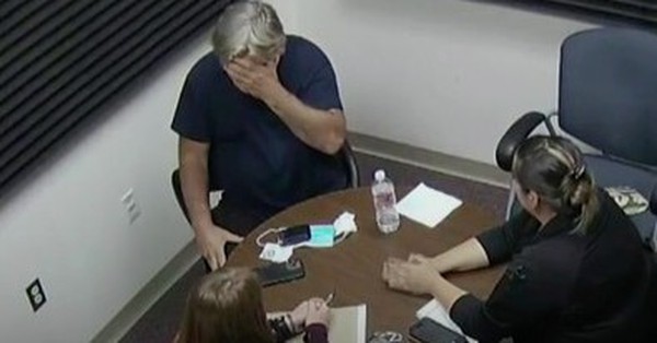 Police release video of Alec Baldwin receiving news that the cameraman died after the shooting