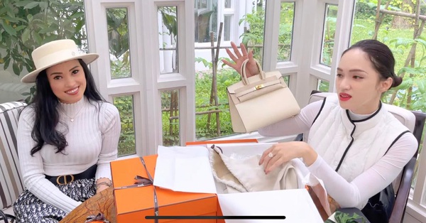 Hermès price skyrocketed, Huong Giang quickly closed another bag model costing nearly 700 million VND