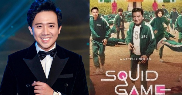 Tran Thanh demanded to buy the rights to remake Squid Game, netizens made a poster with Dam Vinh Hung