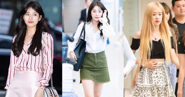 11 ways to wear short skirts of Korean stars to help you grow ten inches taller