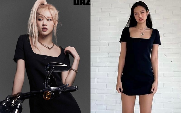 Rosé encounters short skirts, who is more luxurious?