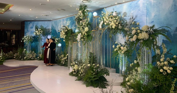 Full of fresh flowers, the total cost is almost 1 billion!