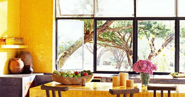 These 9 yellow kitchens will give you positive energy