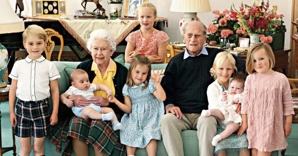 The Queen’s 10 great-grandchildren attended the unprecedented special event, Meghan’s two children were not present