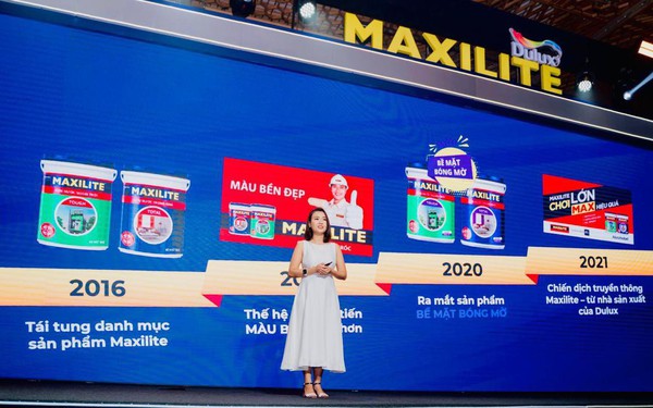 AkzoNobel upgrades brand identity, introduces new Maxilite paint product portfolio from Dulux with many benefits for Vietnamese customers