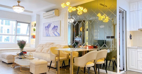 A young Hanoi couple changed their 85m apartment into a new, spacious home in white color