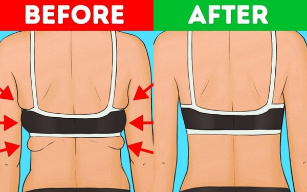 10 exercises to burn back and armpit fat in 20 minutes