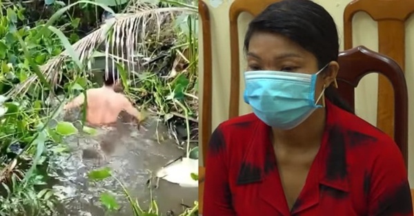 Testimony of a wife who killed her husband and drowned his body in a pond in Ca Mau