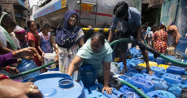 No fan, no water, under the bridge turns into a classroom and a fierce battle for survival