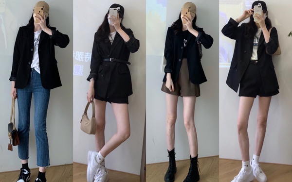 A black blazer, the blogger has 8 ways to dress both elegantly and respectfully