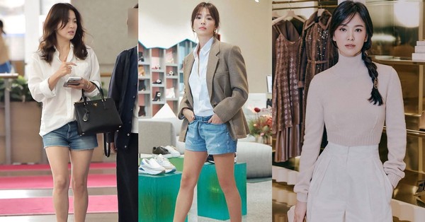 Song Hye Kyo’s style of wearing shorts