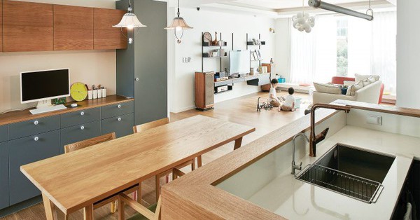 Beautiful little apartment of a Korean mother