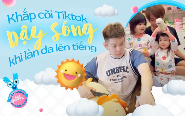 The Tiktoker series makes netizens excited thanks to the extremely entertaining reviews of “food for baby’s skin”