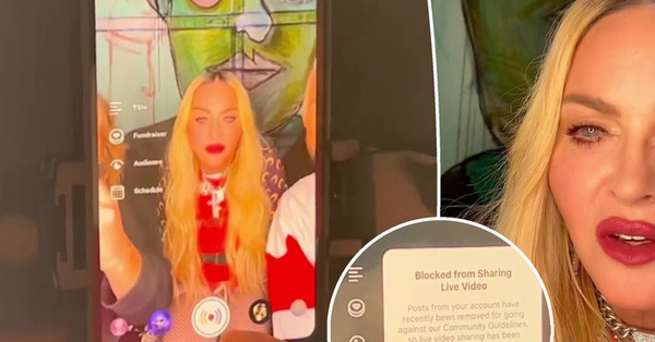 Madonna was speechless after being banned from Instagram Live for posting nude photos