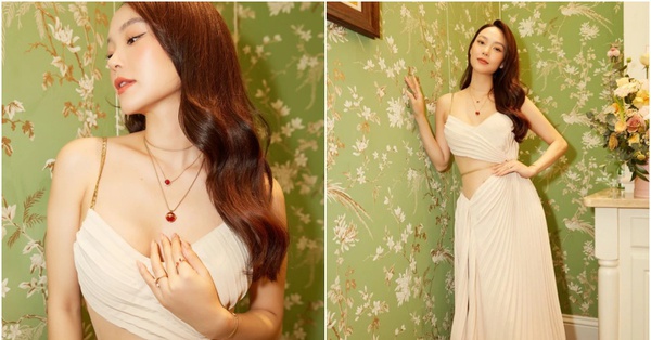 Minh Hang “miserable” chooses… a wedding dress