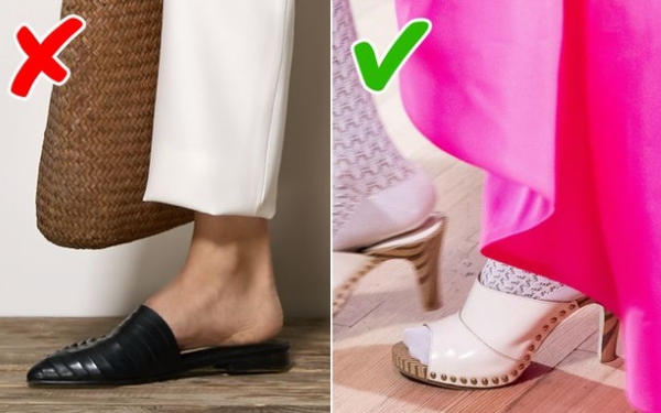 10 styles of shoes that are out of fashion and need to be “erased” from the wardrobe