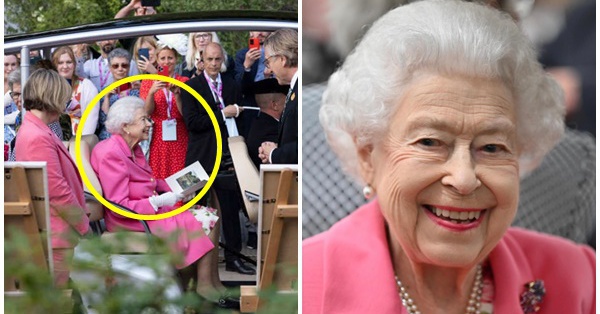 The Queen of England beamed at her favorite event in emotional detail